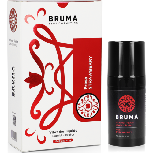Liquid Vibrator BRUMA Jordgubbssmak 15ml - Spännande Känslor