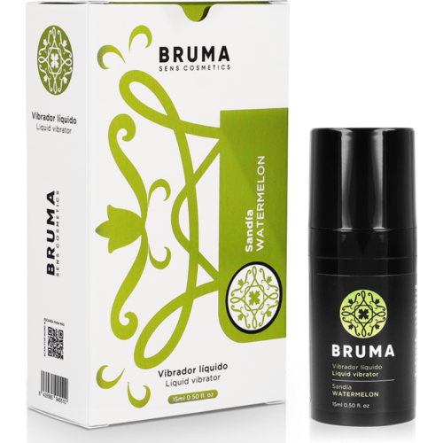 Flytande Vibrator BRUMA Vattenmelon 15ml - Intensifierande Gel