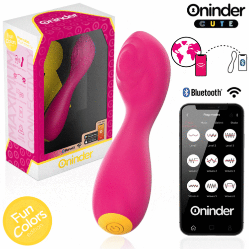 Vibrator ONINDER CUTE Love Buddy Master med Tapping-läge