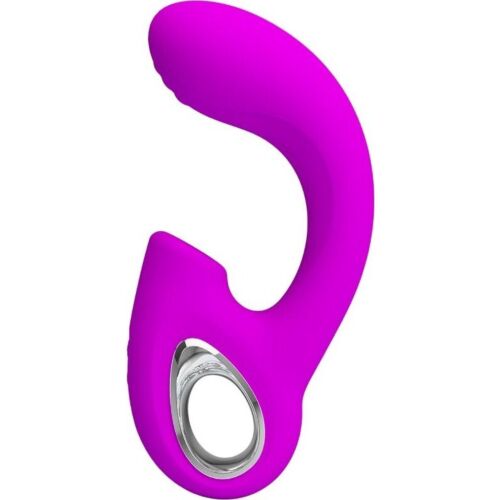 Vibrator Pretty Love Sibel med klitorisstimulator och 10 lägen