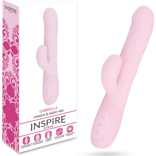 Rabbit Vibrator Inspire Gabriella med Klitorisstimulator