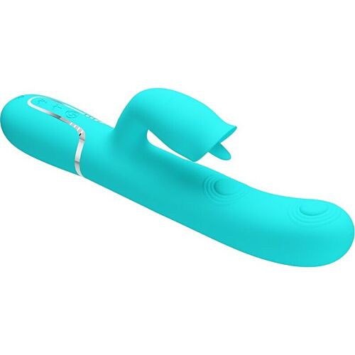 Kaninvibrator Pretty Love Flirtation med Slickfunktion
