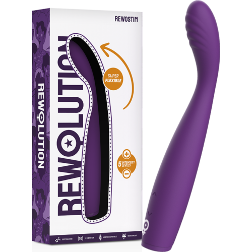 Rewolution Rewostim Flexibel Vibrator för Mångsidig Njutning