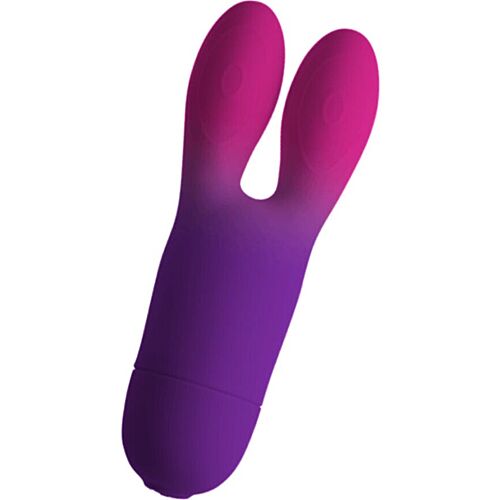 Rabbit Vibrator ROCKS-OFF Glo-Girl Bunny Flexibelt Design