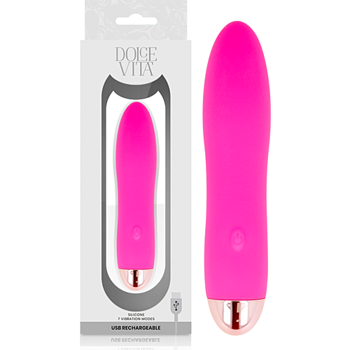 Vibrator Dolce Vita Four Pink 7 Hastigheter