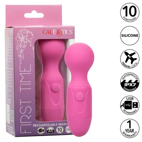 CALEXOTICS First Time Uppladdningsbar Wand Vibrator