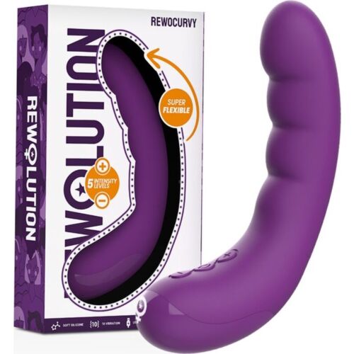 REWOLUTION Rewocurvy Vibrator | Flexibel G-punkt Stimulering