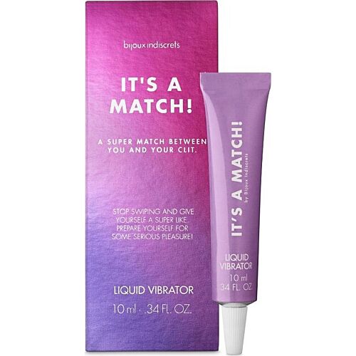 Flytande Vibrator Bijoux Love It's a Match 10ml