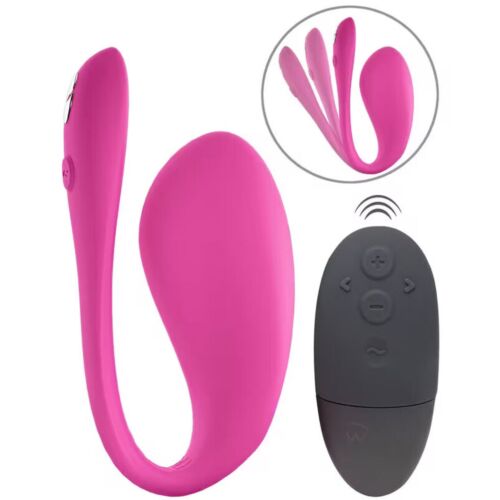 Bärbart vibratorägg WE-VIBE JIVE 2 elektriskt rosa