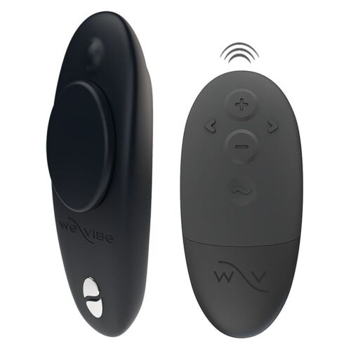 Klitorisvibrator WE-VIBE Moxie+ svart med fjärrkontroll