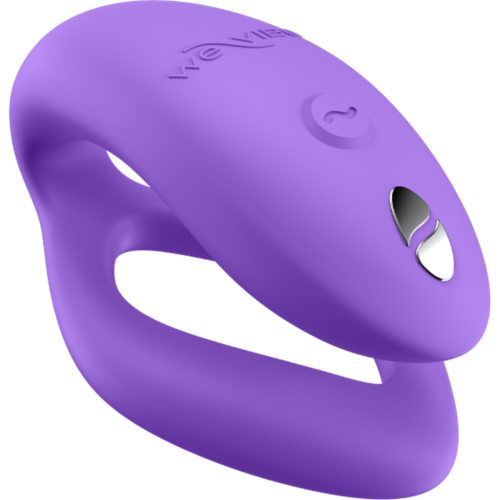 Parvibrator WE-VIBE SYNC O med omslutande klitorisstimulering, ljuslila