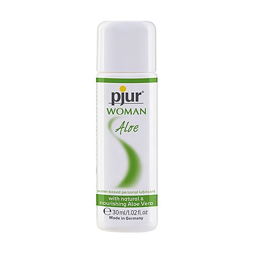 Water-Based Lubricant Pjur Woman Aloe 30 ml with Aloe Vera