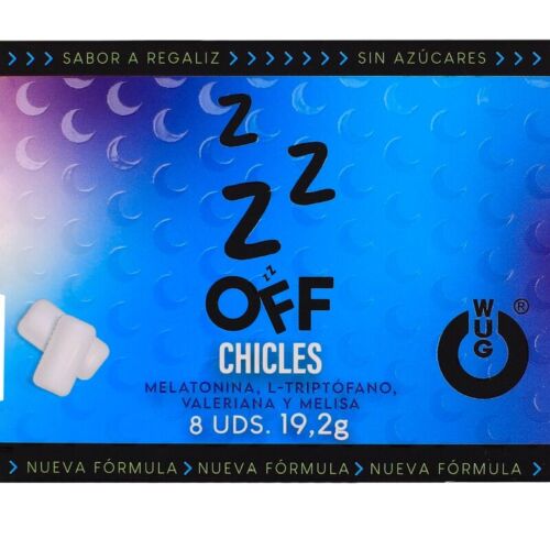 Chicle WUG GUM WUG OFF med lakritssmak