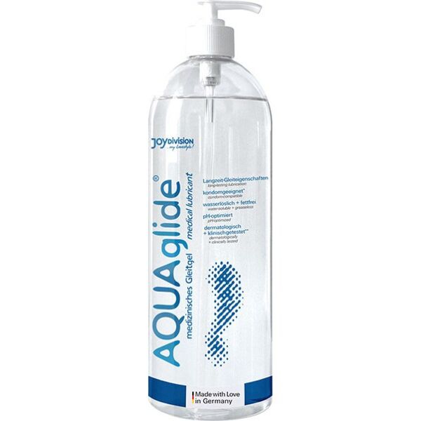 Glidmedel Joydivision Aquaglide 1000 ml med långvarig glidförmåga