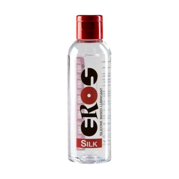 Glidmedel Eros Silk Silicone 100 ml med långvarig effekt
