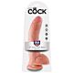 Dildo KING COCK 9 med sugkoppsbas och handgjord kvalitet