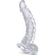 King Cock Clear Realistisk Krokig Dildo 16,5 cm