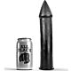 Dildo All Black 24 cm - Mjuk och Hypoallergenisk Njutning