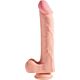 Dildo King Cock Triple Density 23 cm med svängande testiklar