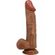 BAILE Buraq 24cm Realistisk Böjd Dildo