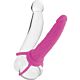Dildo med Dubbel Penetration Calexotics med Testikelsele