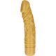 Realistisk Vibrator GET REAL Gold Dicker med Livsliknande Design
