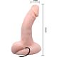 Realistisk Dildo BAILE - Variation med Vibration och Rotation