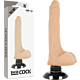 Realistisk Vibrator BASECOCK 18,5 cm med Sugapparat