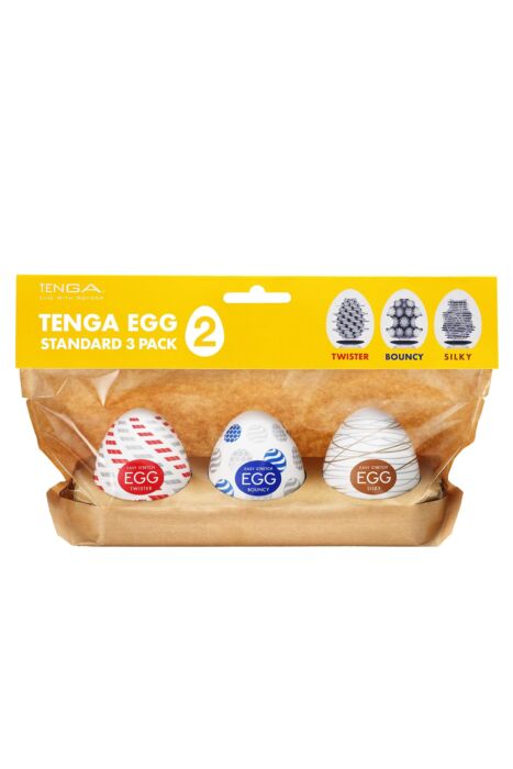 Masturbator Tenga EGG Standard 3 Pack II Masturbator Tenga EGG Standard 3 Pack II