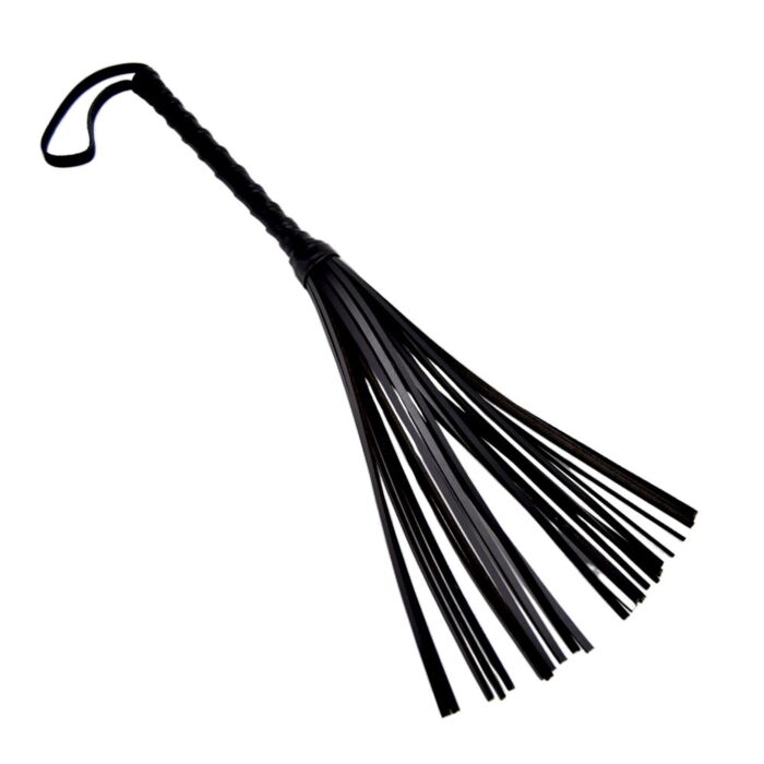 Whip Bound Leather Flogger 54.5 cm med handtag Whip Bound Leather Flogger 54.5 cm med handtag