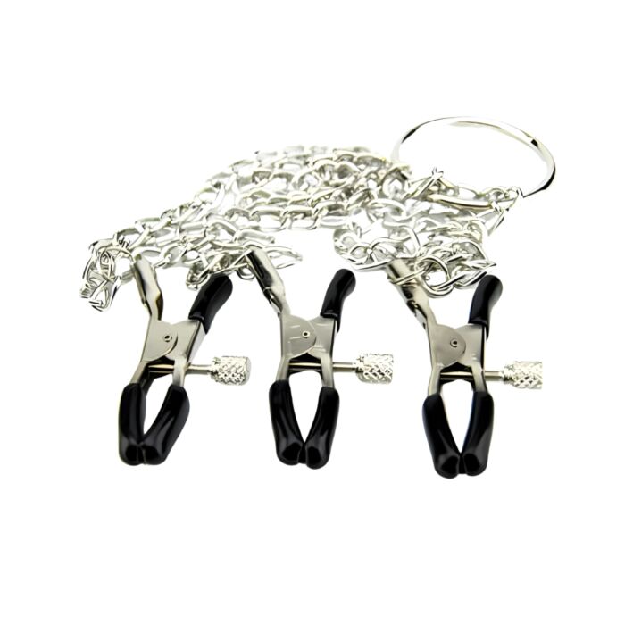 Pezonspel Bound to Please Nipple & Clit Clamp Pezonspel Bound to Please Nipple & Clit Clamp