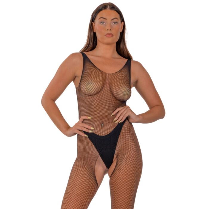 Bodystocking Lace by LJ Crotchless Bodystocking Lace by LJ Crotchless