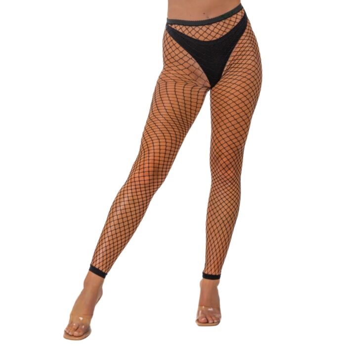 Strumpbyxor Lace One Size med geometrisk design Strumpbyxor Lace One Size med geometrisk design