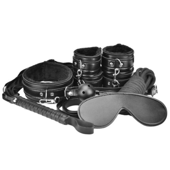 Bondage Kit Loving Joy 8 delar för nybörjare och spännande stunder Negro Bondage Kit Loving Joy 8 delar för nybörjare och spännande stunder Negro