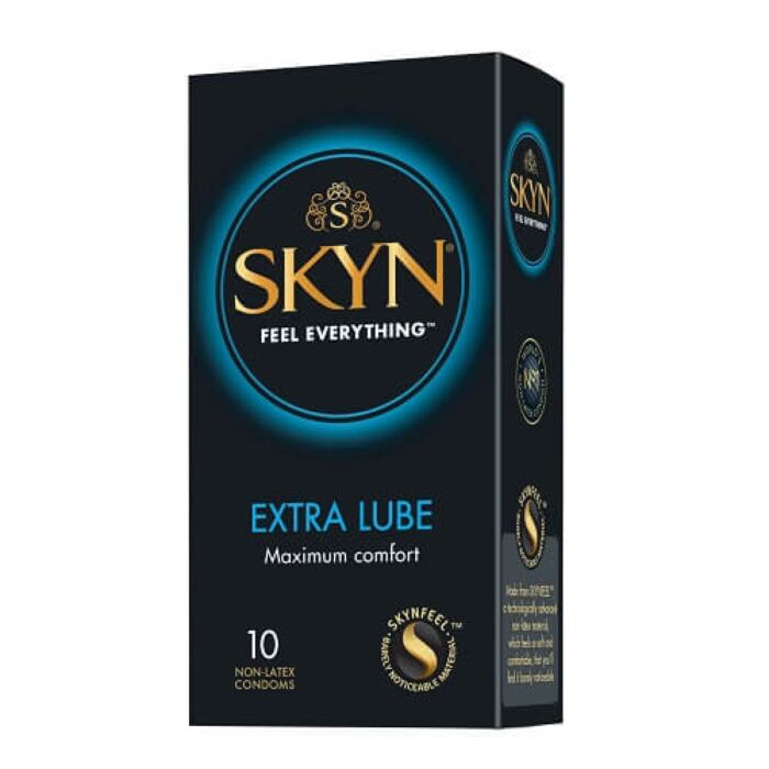 Kondomer Mates SKYN Extra Lubricated 10-pack med extra glid Kondomer Mates SKYN Extra Lubricated 10-pack med extra glid