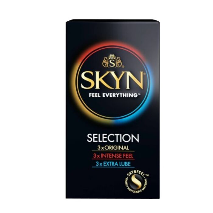 Kondomer Mates SKYN Selection 9 Pack med olika känslor Kondomer Mates SKYN Selection 9 Pack med olika känslor