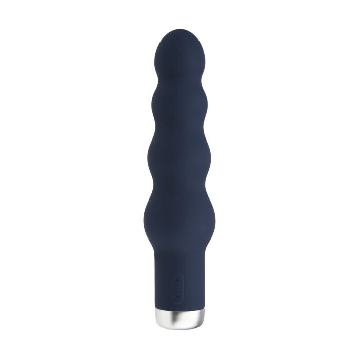 Nauti Silicone Ribbed Vibrator Nauti Silicone Ribbed Vibrator