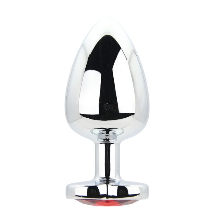 Buttplug Toosh Heart Shaped Large med juvelbas Rojo Buttplug Toosh Heart Shaped Large med juvelbas Rojo