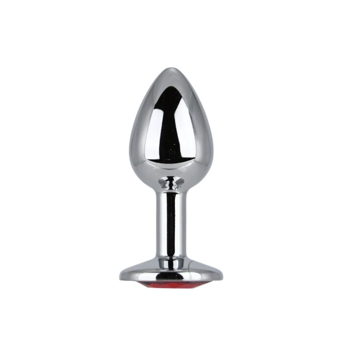 Buttplug Toosh Metal Small Stone med ädelsten Rojo Buttplug Toosh Metal Small Stone med ädelsten Rojo