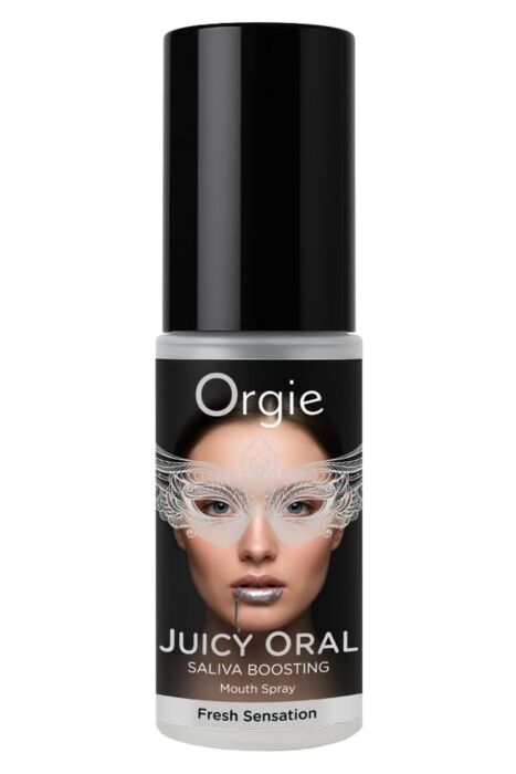 Munsprej Orgie JUICY ORAL med effektiv lubrikation