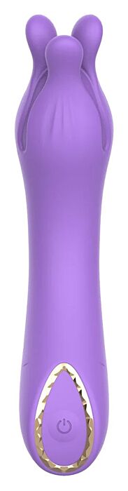 Extern vibrator PARTY UP Kelly med flexibelt blomhuvud
