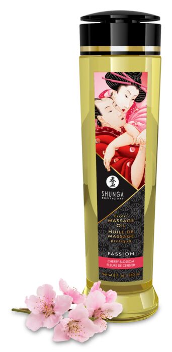 Massageolja Shunga Cherry Blossom