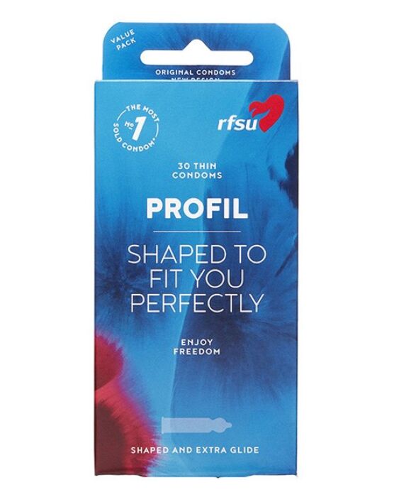 Kondomer RFSU Profil 10 Uds anatomiskt formade Kondomer RFSU Profil 10 Uds anatomiskt formade