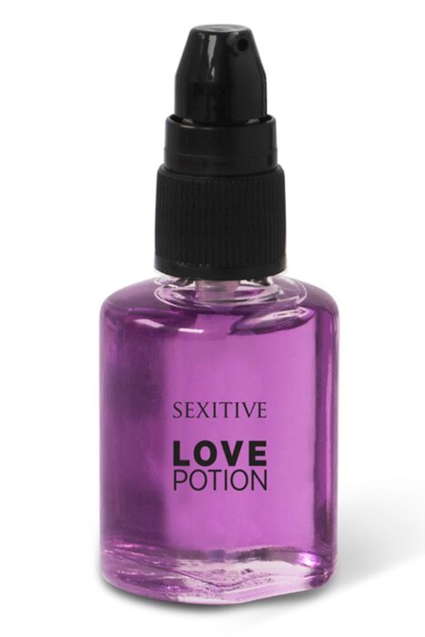 Massageolja SEXITIVE Love Potion med söt smak och värme