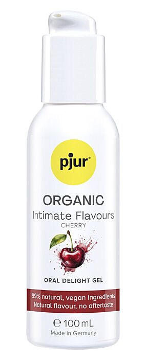 Smaksatt intimgel Pjur ORGANIC Intimate Flavours Cherry