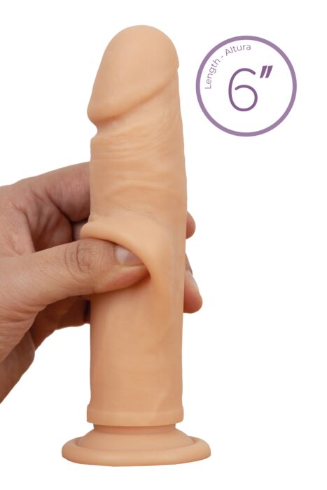 Dildo S Pleasures Realistic Dante 6" med ventosa