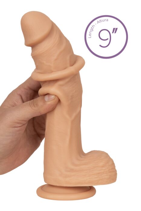 Dildo S Pleasures Realistic DAVID 9" med ventosabass Dildo S Pleasures Realistic DAVID 9" med ventosabass