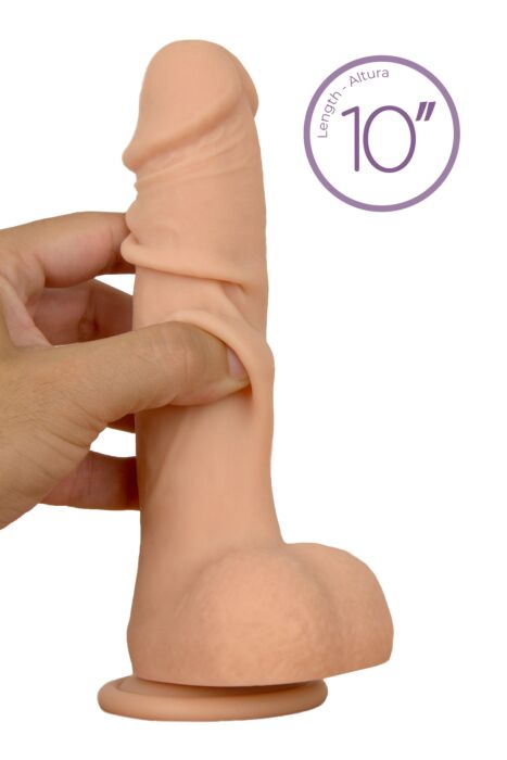 Dildo S Pleasures Realistic RICARDO 10" med ventosabaserad design Dildo S Pleasures Realistic RICARDO 10" med ventosabaserad design