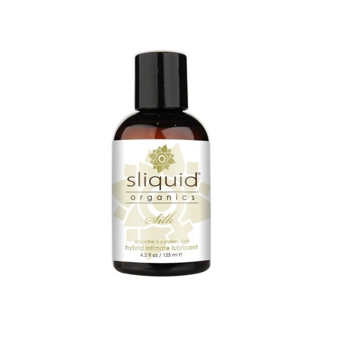 Lubrikant Sliquid Organics Silk 125ml - Helt naturlig för känslig hud Lubrikant Sliquid Organics Silk 125ml - Helt naturlig för känslig hud