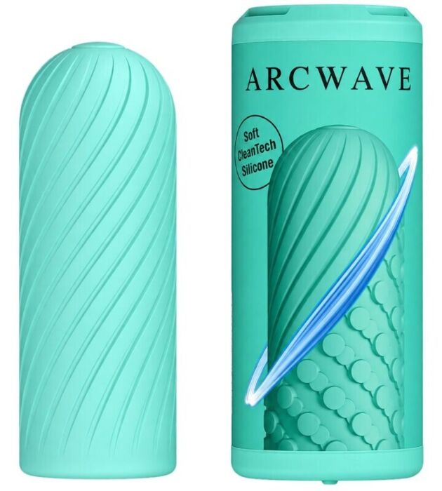 ARCWAVE Ghost vändbar onanihylsa i mintgrönt silikon